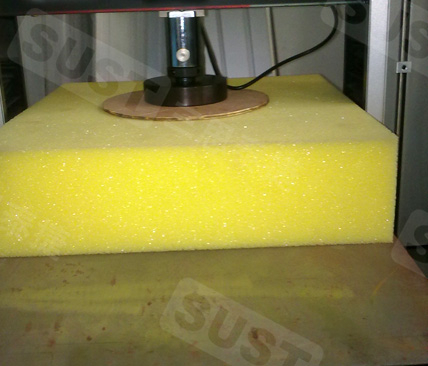 海綿試驗機(jī)壓縮測試方案